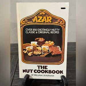 The Nut Cookbook William Kaufman 1st Edition Vintage 1964